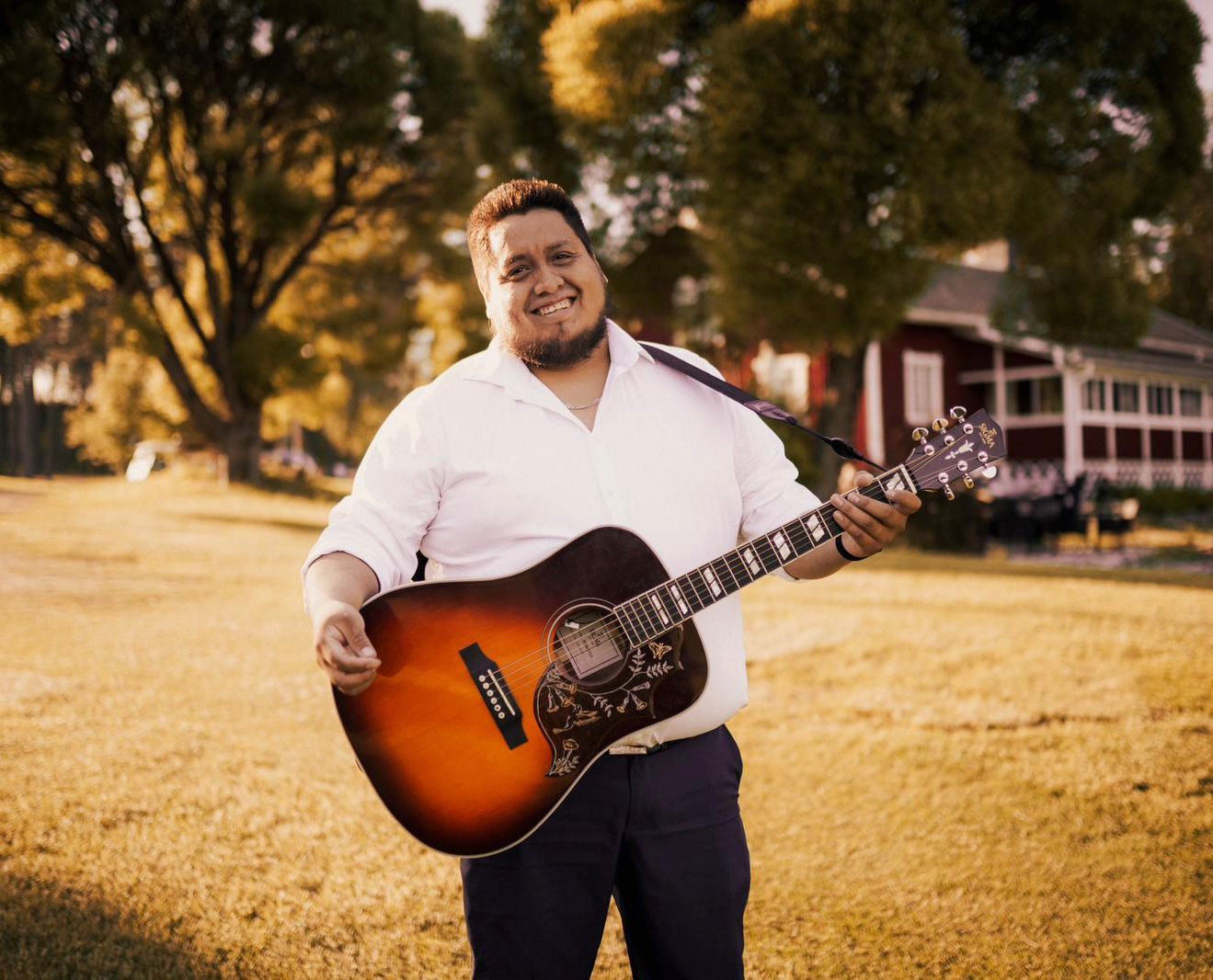 Ludde med gitarr